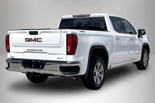 Summit White 2025 GMC Sierra 1500 SLT