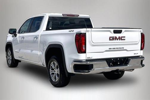 Summit White 2025 GMC Sierra 1500 SLT