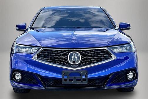 Blue 2018 Acura TLX V6 A-Spec