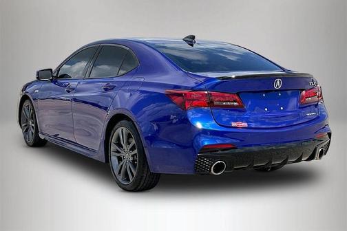 Blue 2018 Acura TLX V6 A-Spec