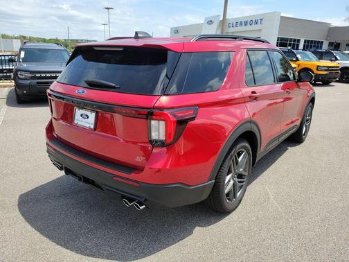 Rapid Red Metallic Tinted Clearcoat 2026 Ford Explorer ST