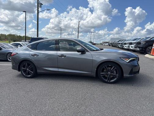 Liquid Carbon Metallic 2024 Acura Integra A-SPEC