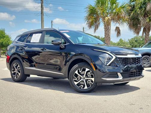Fusion Black 2024 Kia Sportage Hybrid EX