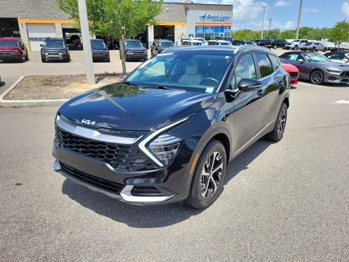 Fusion Black 2024 Kia Sportage Hybrid EX