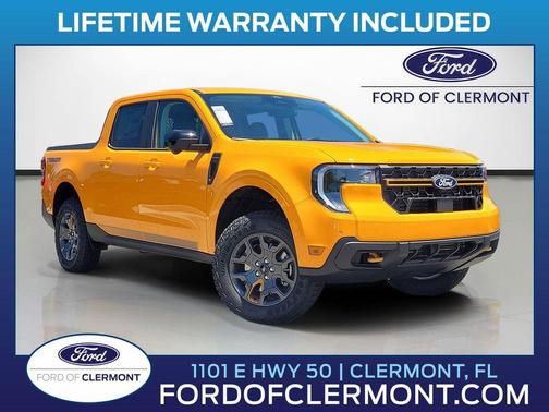 ORANGE FURY METALLIC TRI-COAT 2026 Ford Maverick Tremor