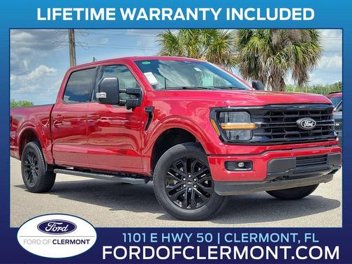RAPID RED MET TINTED CC 2024 Ford F-150 XLT