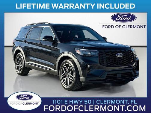 Agate Black Metallic 2026 Ford Explorer ST