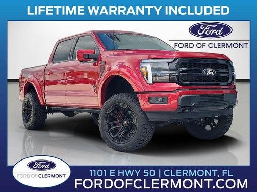 RAPID RED MET TINTED CC 2025 Ford F-150 Lariat