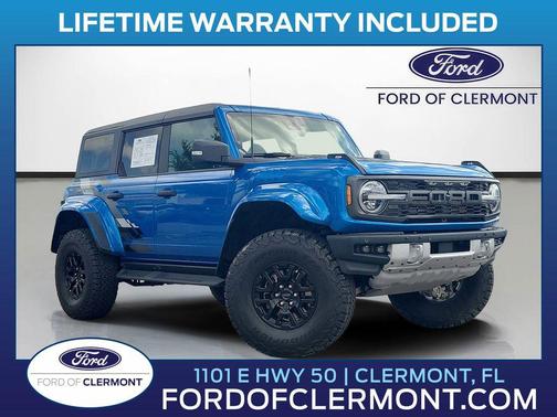 VELOCITY BLUE METALLIC 2024 Ford Bronco Raptor