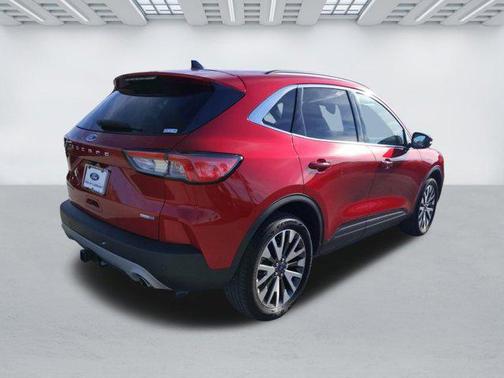 Rapid Red Metallic Tinted Clearcoat 2020 Ford Escape Titanium