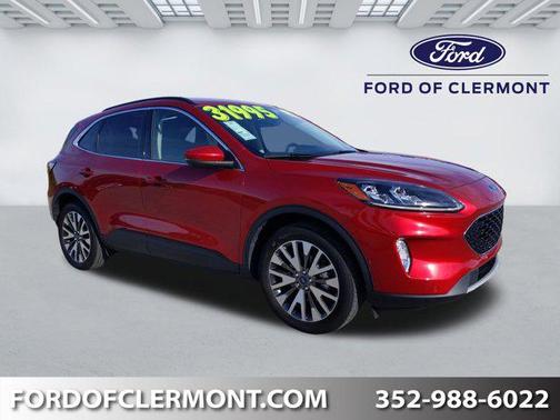 Rapid Red Metallic Tinted Clearcoat 2020 Ford Escape Titanium