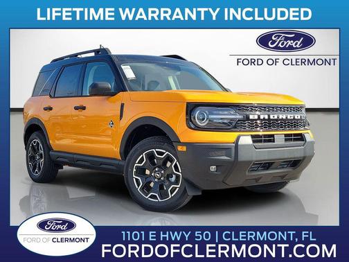 Orange Fury Metallic Tri-Coat 2026 Ford Bronco Sport Outer Banks
