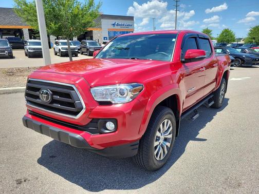 Barcelona Red Metallic 2023 Toyota Tacoma SR5