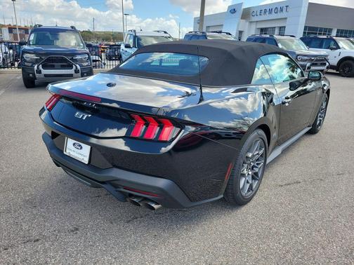 Shadow Black 2025 Ford Mustang GT Premium