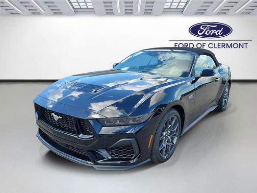 Shadow Black 2025 Ford Mustang GT Premium