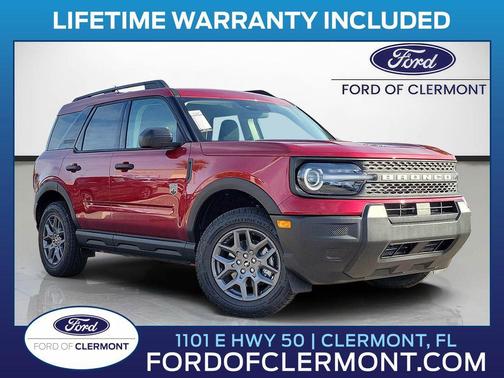 Ruby Red Metallic Tinted Clearcoat 2026 Ford Bronco Sport Big Bend