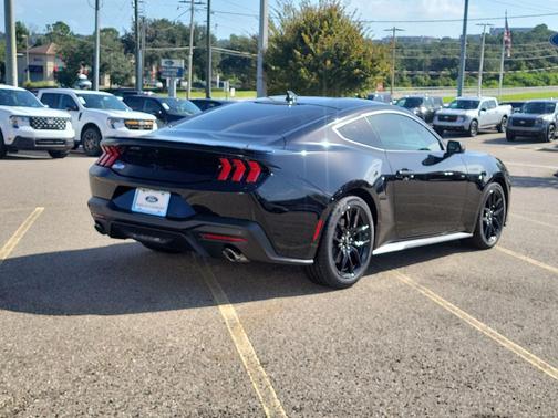 Shadow Black 2026 Ford Mustang EcoBoost