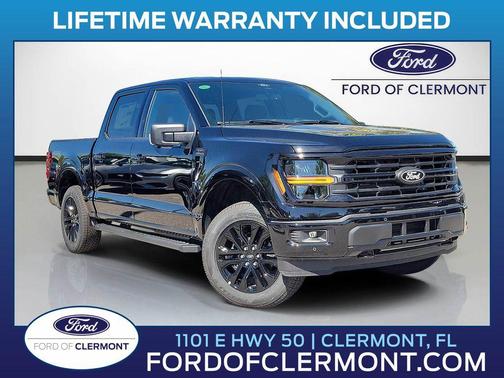 Agate Black Metallic 2026 Ford F-150 XLT