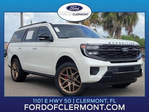 STAR WHITE MET TRI-COAT 2025 Ford Expedition Platinum