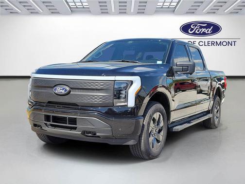 AGATE BLACK METALLIC 2025 Ford F-150 Lightning Flash