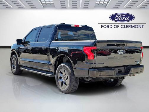 AGATE BLACK METALLIC 2025 Ford F-150 Lightning Flash
