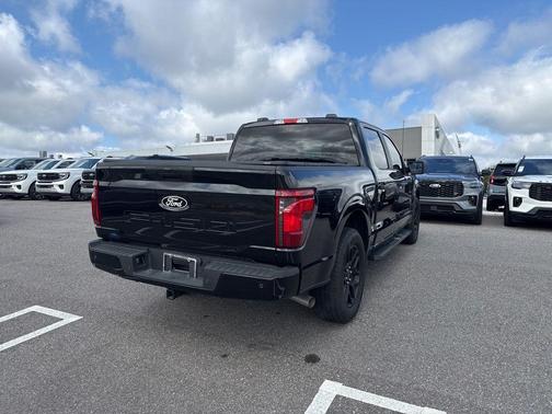 AGATE BLACK METALLIC 2025 Ford F-150 STX