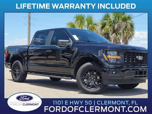 AGATE BLACK METALLIC 2025 Ford F-150 STX