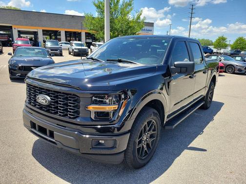 AGATE BLACK METALLIC 2025 Ford F-150 STX