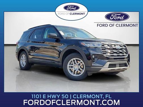 Agate Black Metallic 2026 Ford Explorer Active