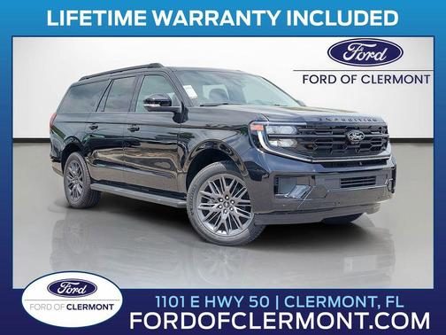 Agate Black Metallic 2026 Ford Expedition Max Platinum