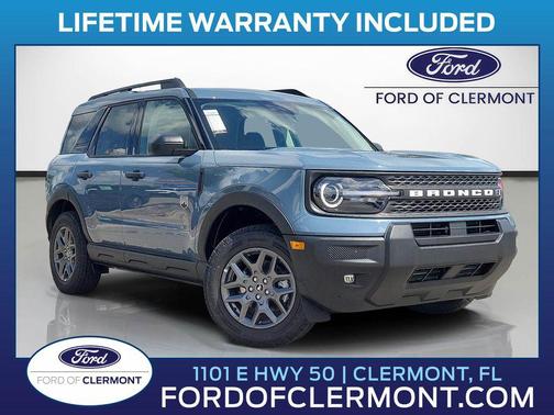 Azure Gray Metallic Tri-Coat 2026 Ford Bronco Sport Big Bend