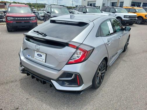 Lunar Silver Metallic 2021 Honda Civic Sport