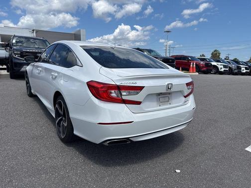 Platinum White Pearl 2019 Honda Accord Sport