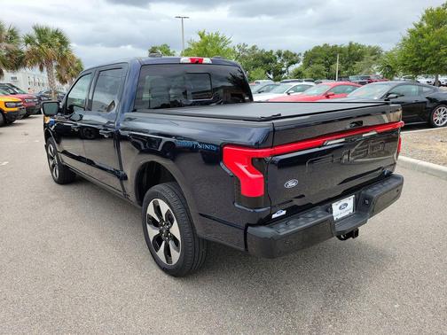 ANTIMATTER BLUE METALLIC 2025 Ford F-150 Lightning Platinum