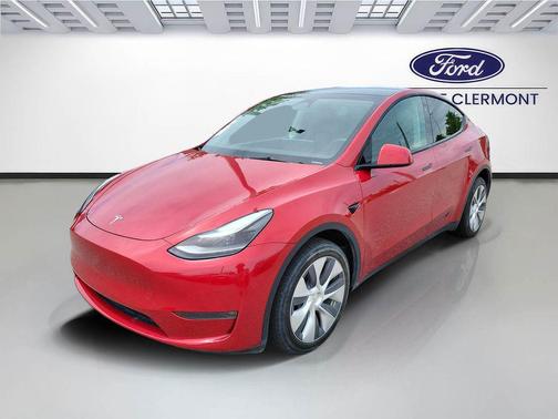 Ultra Red 2024 Tesla Model Y Long Range Dual Motor All-Wheel Drive