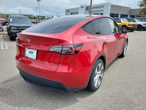 Ultra Red 2024 Tesla Model Y Long Range Dual Motor All-Wheel Drive