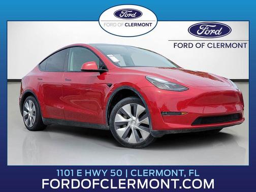 Ultra Red 2024 Tesla Model Y Long Range Dual Motor All-Wheel Drive