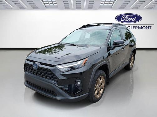 Midnight Black Metallic 2024 Toyota RAV4 Hybrid SE