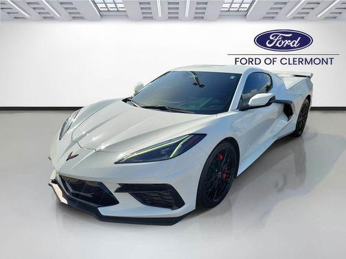 Arctic White 2025 Chevrolet Corvette Stingray w/1LT