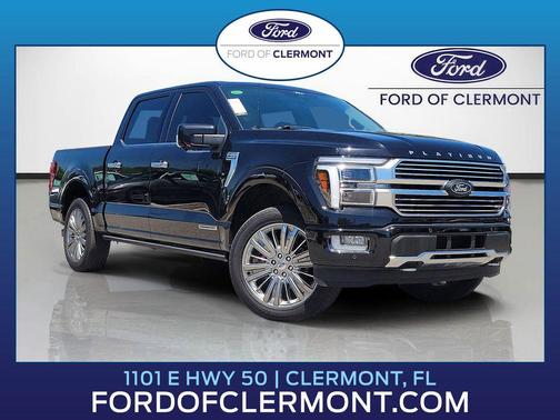 AGATE BLACK METALLIC 2024 Ford F-150 Platinum