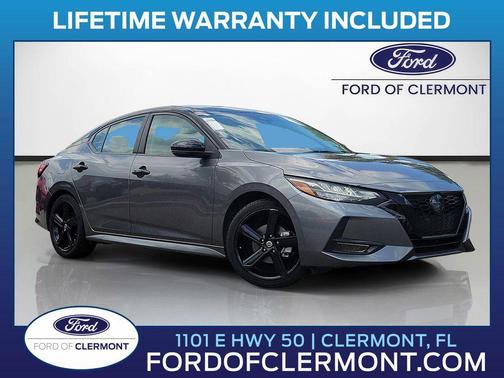 Gun Metallic/Super Black 2023 Nissan Sentra SR