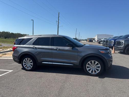 CARBONIZED GRAY METALLIC 2022 Ford Explorer Limited