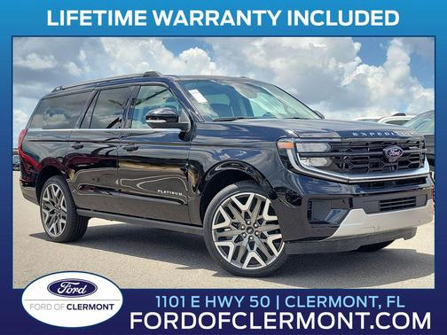 AGATE BLACK METALLIC 2026 Ford Expedition Max Platinum