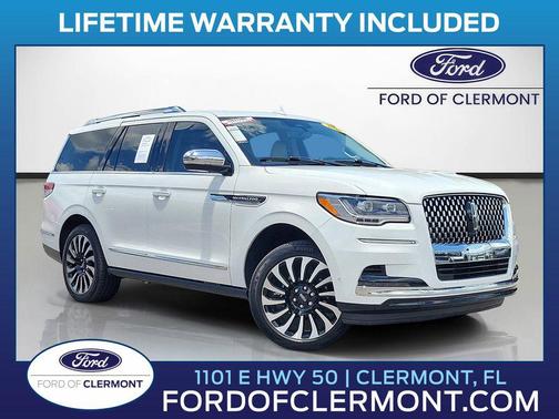 PRISTINE WHITE METALLIC 3C 2023 Lincoln Navigator Black Label
