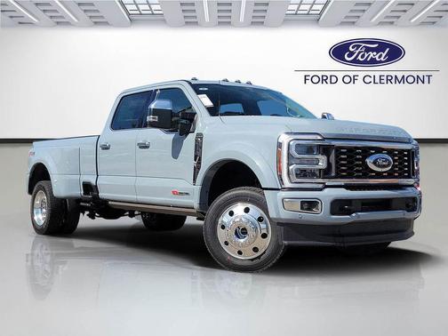 Glacier Gray Met Tri-Coat 2026 Ford F-450 Platinum