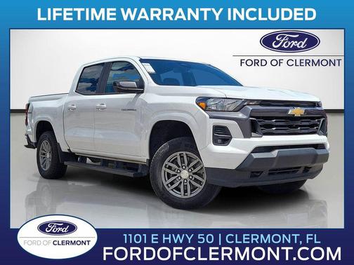 Summit White 2023 Chevrolet Colorado LT