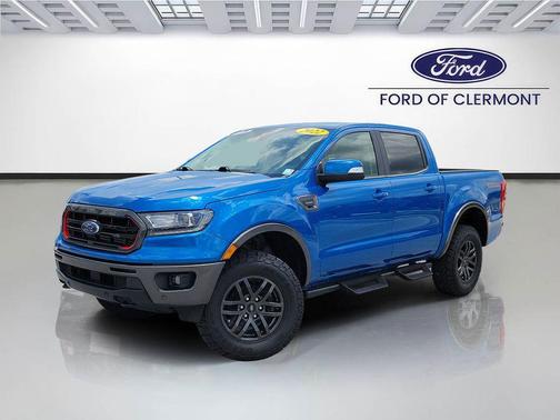 VELOCITY BLUE 2022 Ford Ranger LARIAT