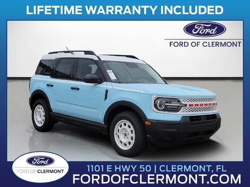 Robins Egg Blue 2026 Ford Bronco Sport Heritage