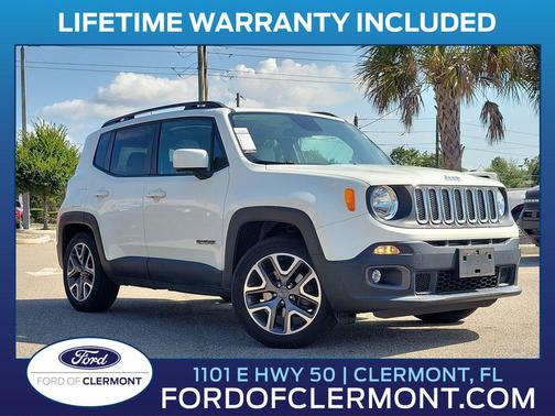 Alpine White 2016 Jeep Renegade Latitude