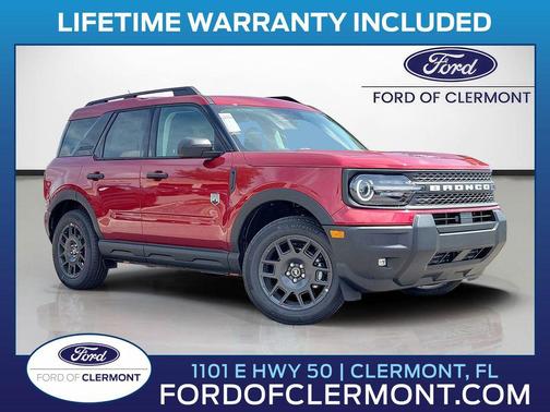 Ruby Red Metallic Tinted Clearcoat 2026 Ford Bronco Sport Big Bend